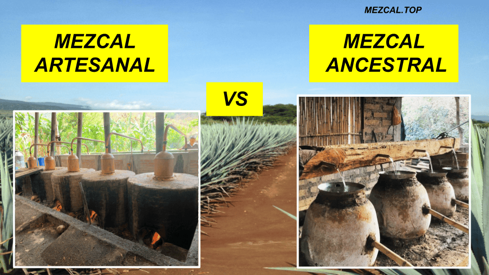 Mezcal artesanal vs ancestral