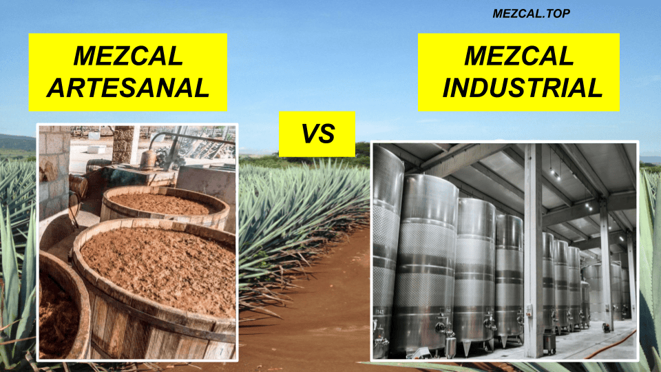 Mezcal artesanal vs industrial