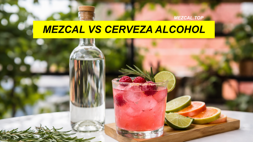 MEZCAL VS CERVEZA ALCOHOL